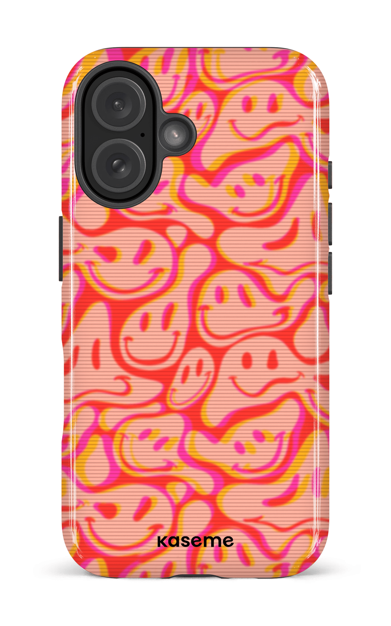 iPhone 16 Impact Case Dystopia red -