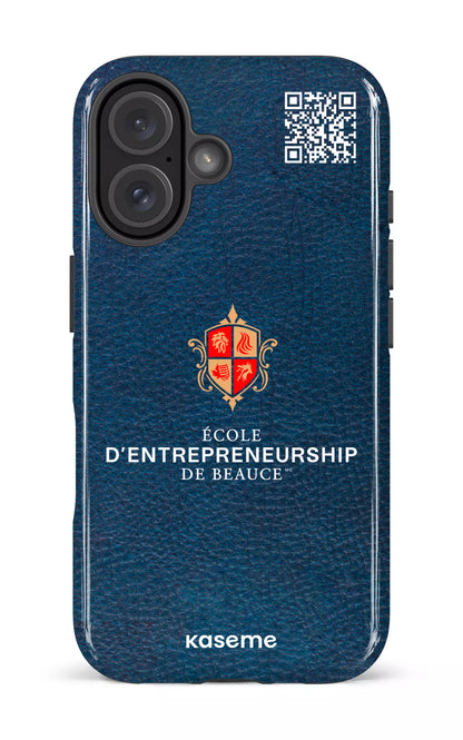 iPhone 16 Impact Case EEB Bleu QR -