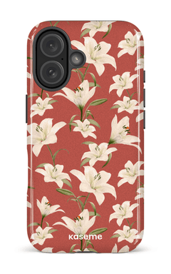 iPhone 16 Impact Case Eleanor Red -
