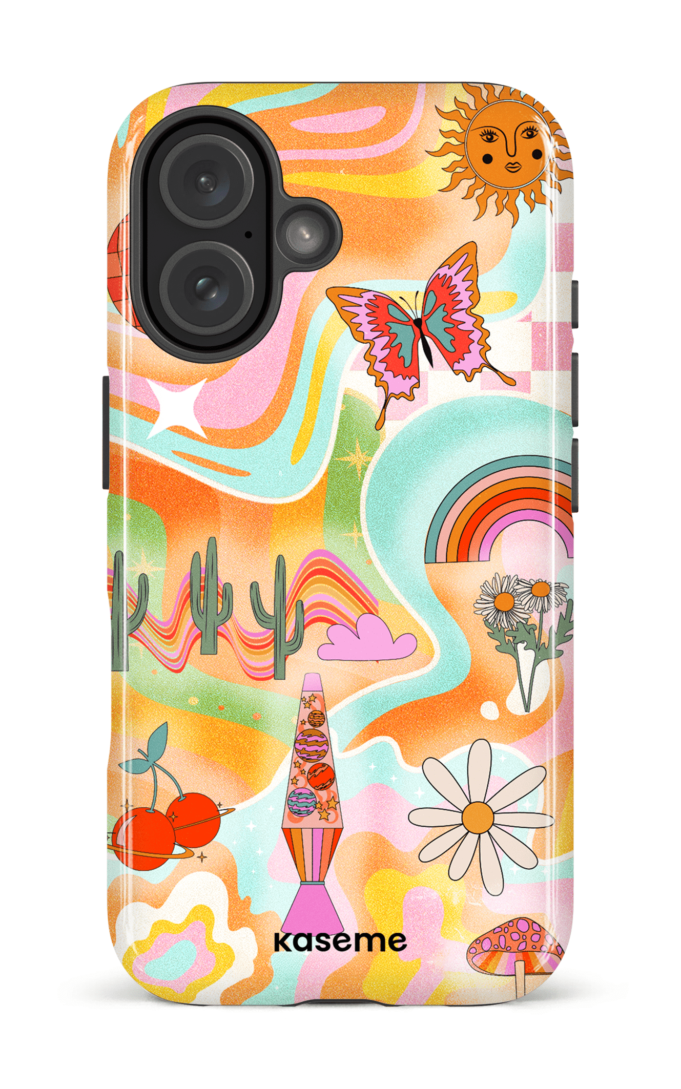 iPhone 16 Impact Case Electric Dream -
