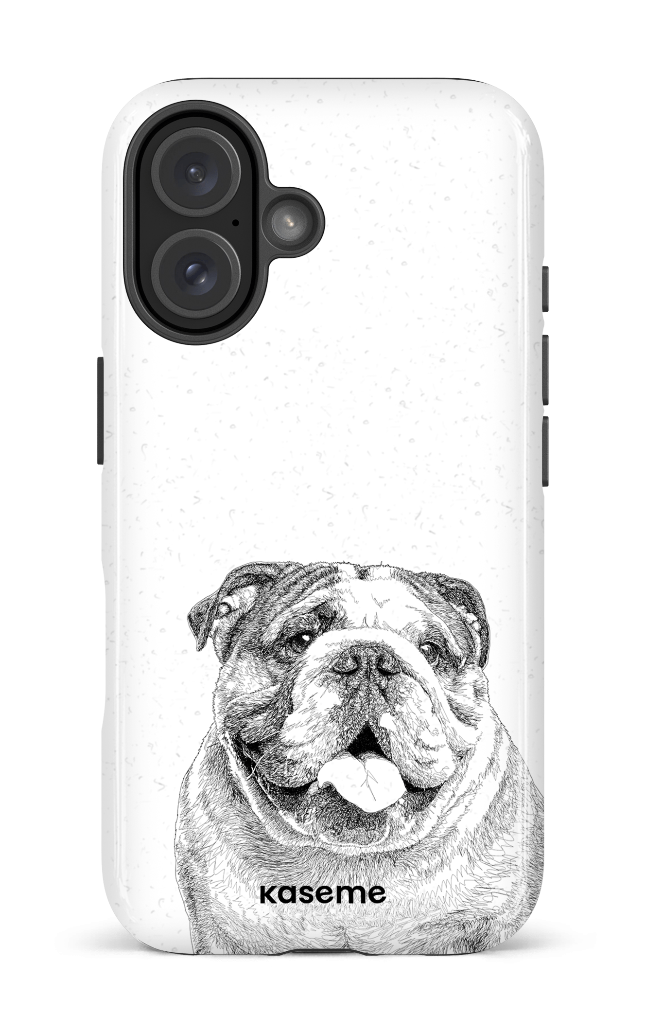 iPhone 16 Impact Case English Bulldog -