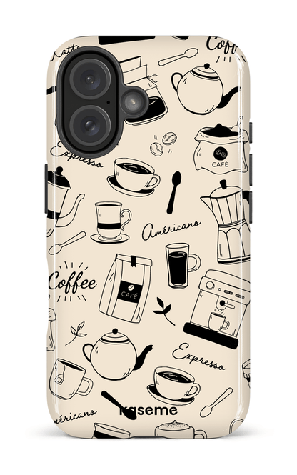 iPhone 16 Impact Case Espresso -