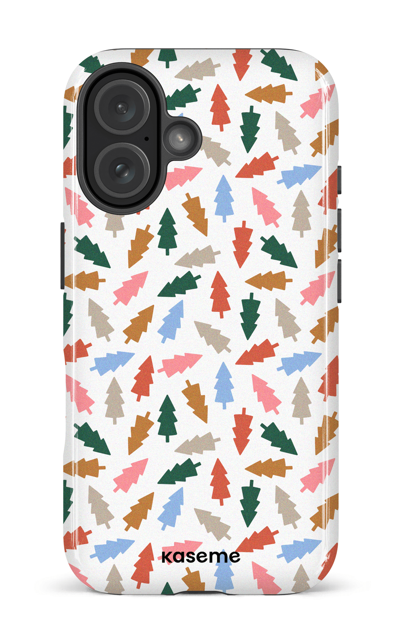 iPhone 16 Impact Case Fir Trees -