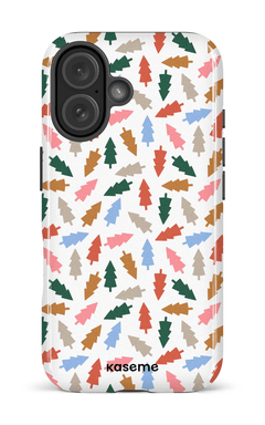 iPhone 16 Impact Case Fir Trees -