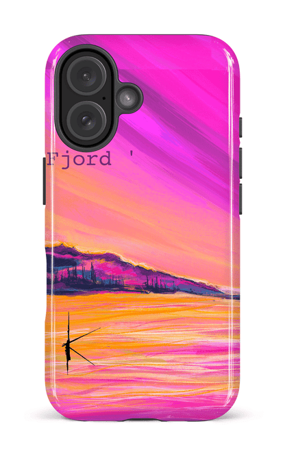 iPhone 16 Impact Case Fjord par Kristine Girard -