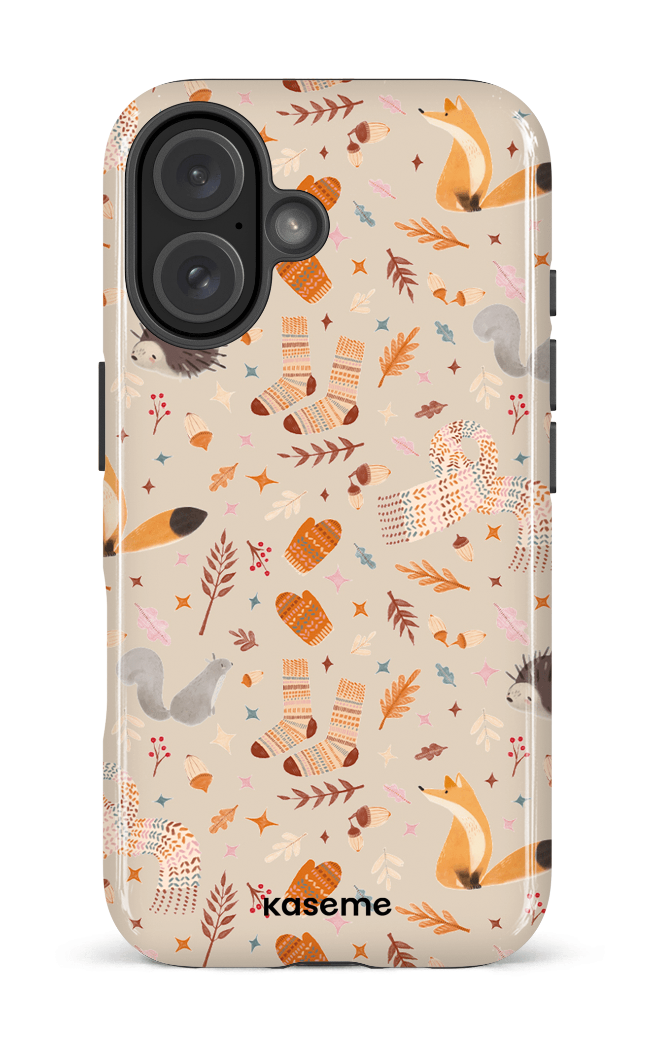 iPhone 16 Impact Case Foggy beige -