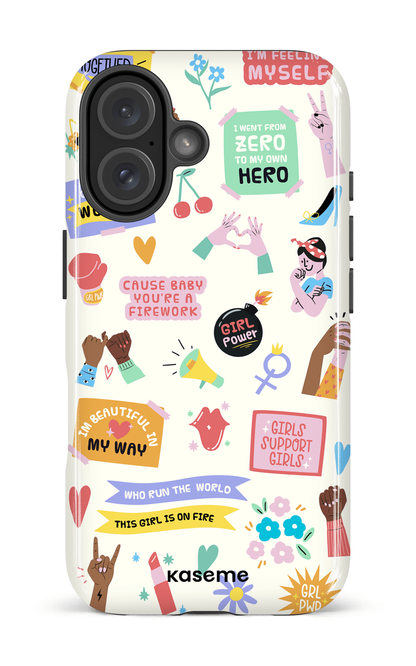 iPhone 16 Impact Case Girl Boss -