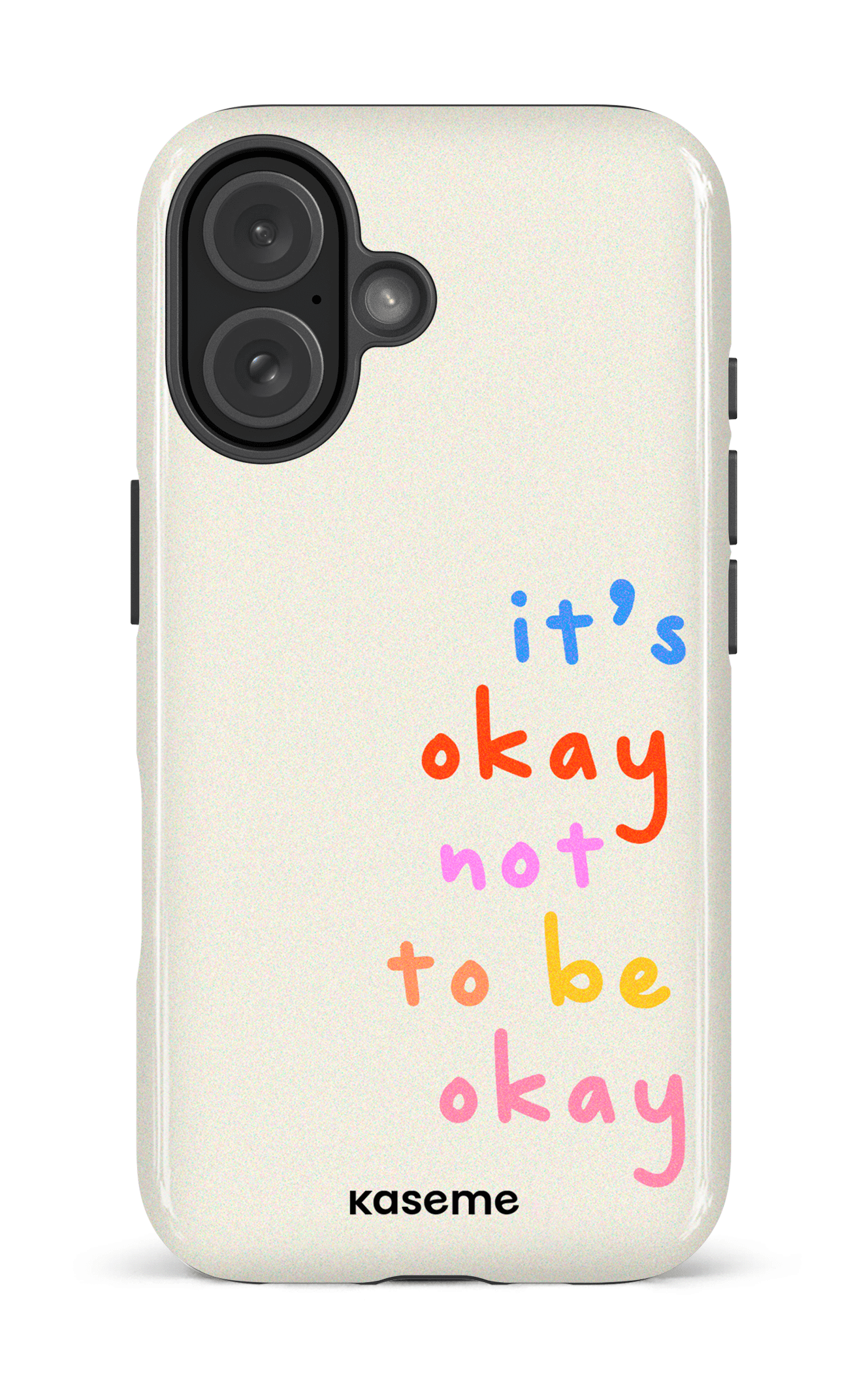 iPhone 16 Impact Case It's okay not to be okay -