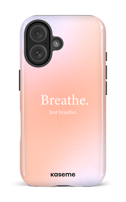 iPhone 16 Impact Case Just breathe -