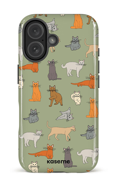 iPhone 16 Impact Case Kitty green -