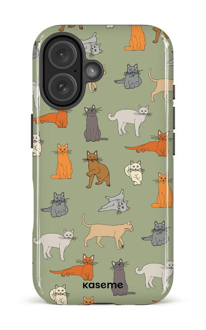iPhone 16 Impact Case Kitty green -