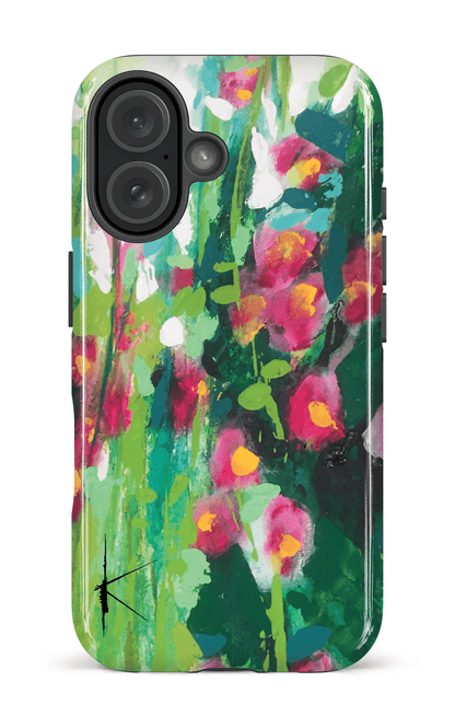 iPhone 16 Impact Case La Rose Trémière par Kristine Girard -
