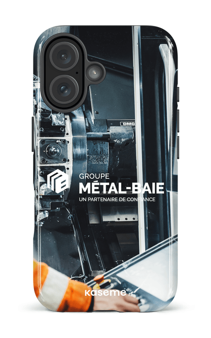iPhone 16 Impact Case Le machinage par Métal-Baie -