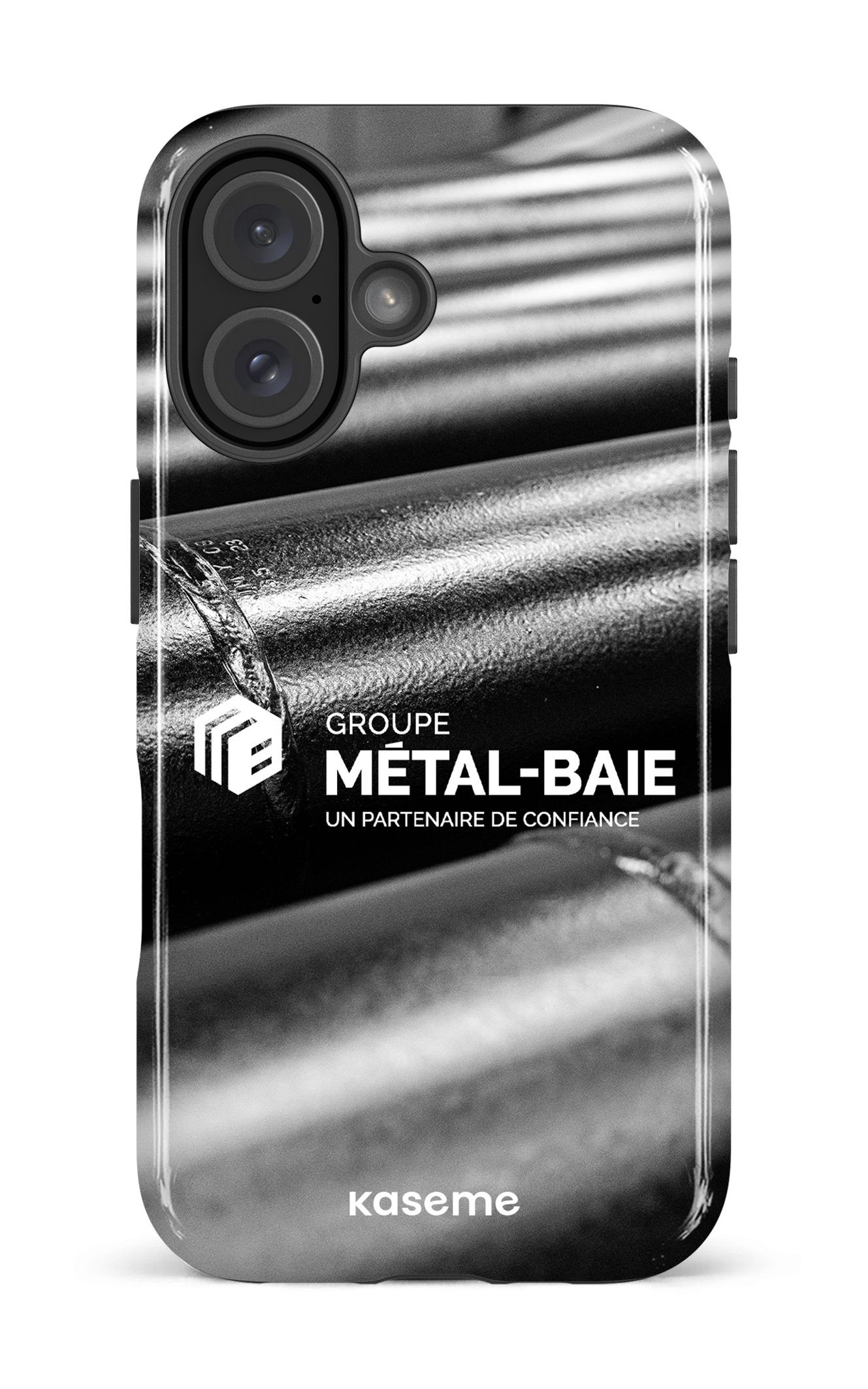 iPhone 16 Impact Case Les tuyaux par Métal-Baie -