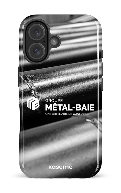 iPhone 16 Impact Case Les tuyaux par Métal-Baie -