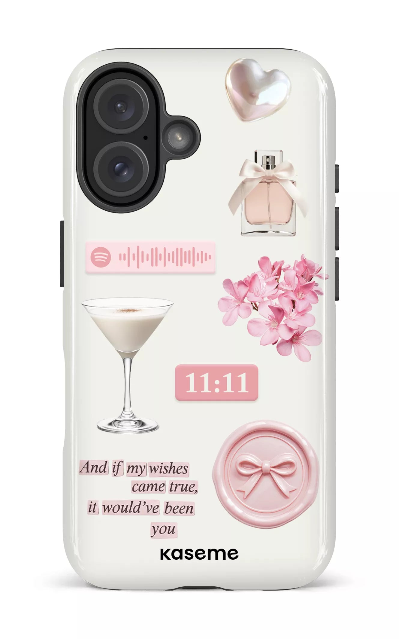 iPhone 16 Impact Case Love Letters -