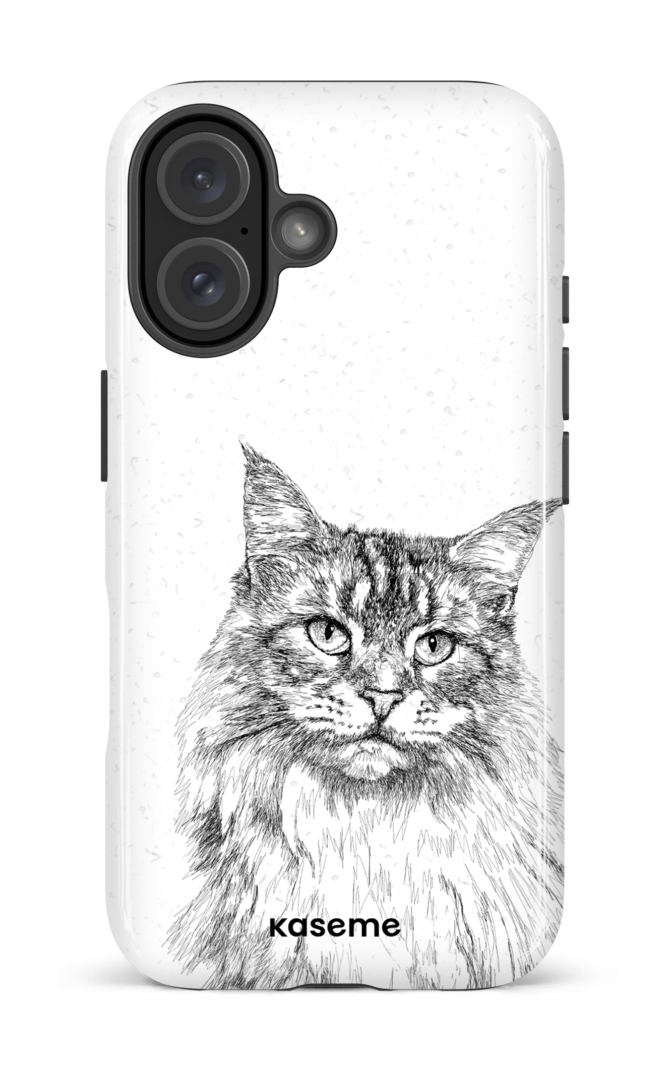iPhone 16 Impact Case Maine Coon -
