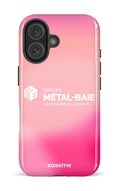 iPhone 16 Impact Case Métal-Baie Tie-Dye -