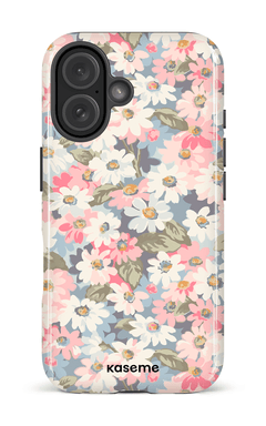 iPhone 16 Impact Case Mosaic of blooms -