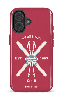 iPhone 16 Impact Case Off-Track Red -