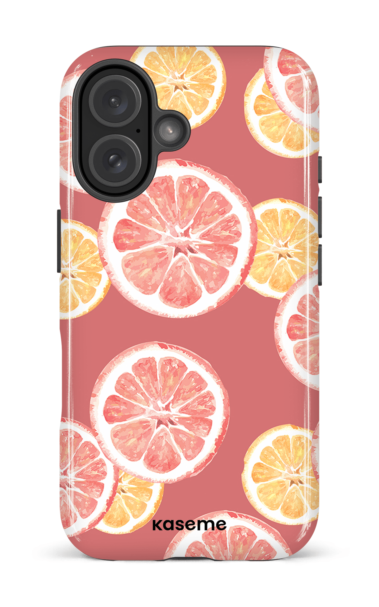iPhone 16 Impact Case Pink lemonade raspberry -