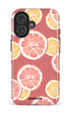 iPhone 16 Impact Case Pink lemonade raspberry -