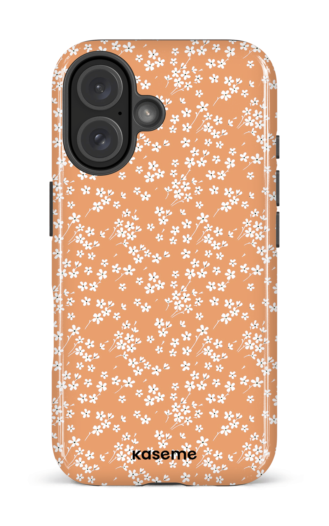 iPhone 16 Impact Case Posy orange -