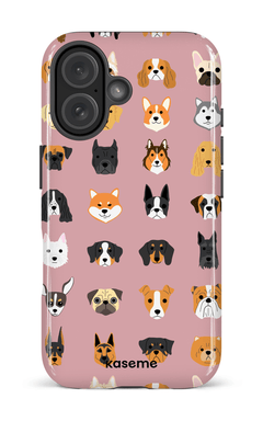 iPhone 16 Impact Case Pup pink -