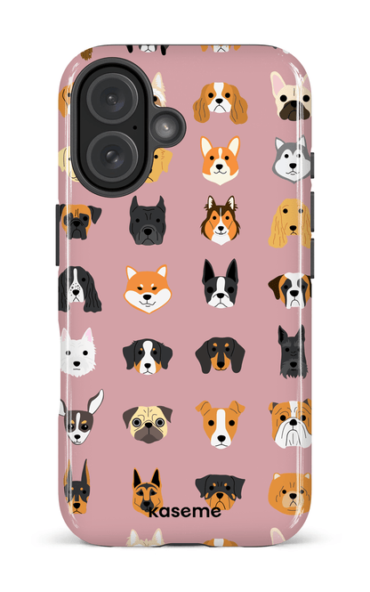 iPhone 16 Impact Case Pup pink -