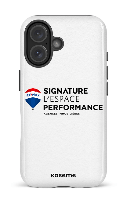 iPhone 16 Impact Case Remax Signature L'Espace & Performance Blanc -