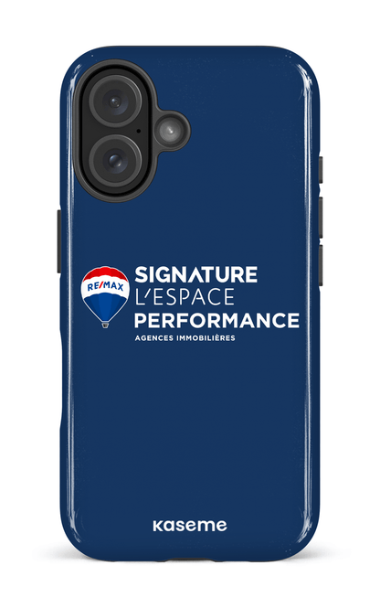 iPhone 16 Impact Case Remax Signature L'Espace & Performance Bleu -