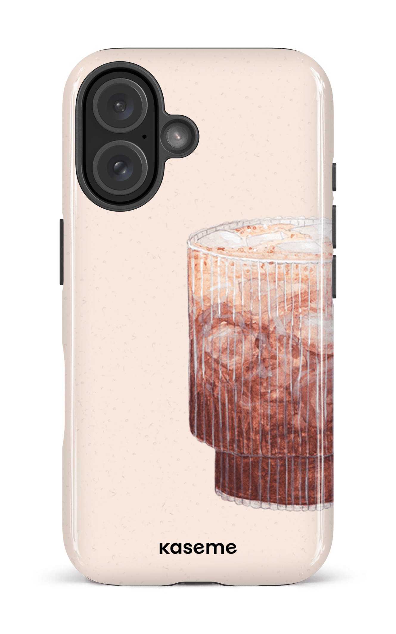 iPhone 16 Impact Case Ripple coffee -