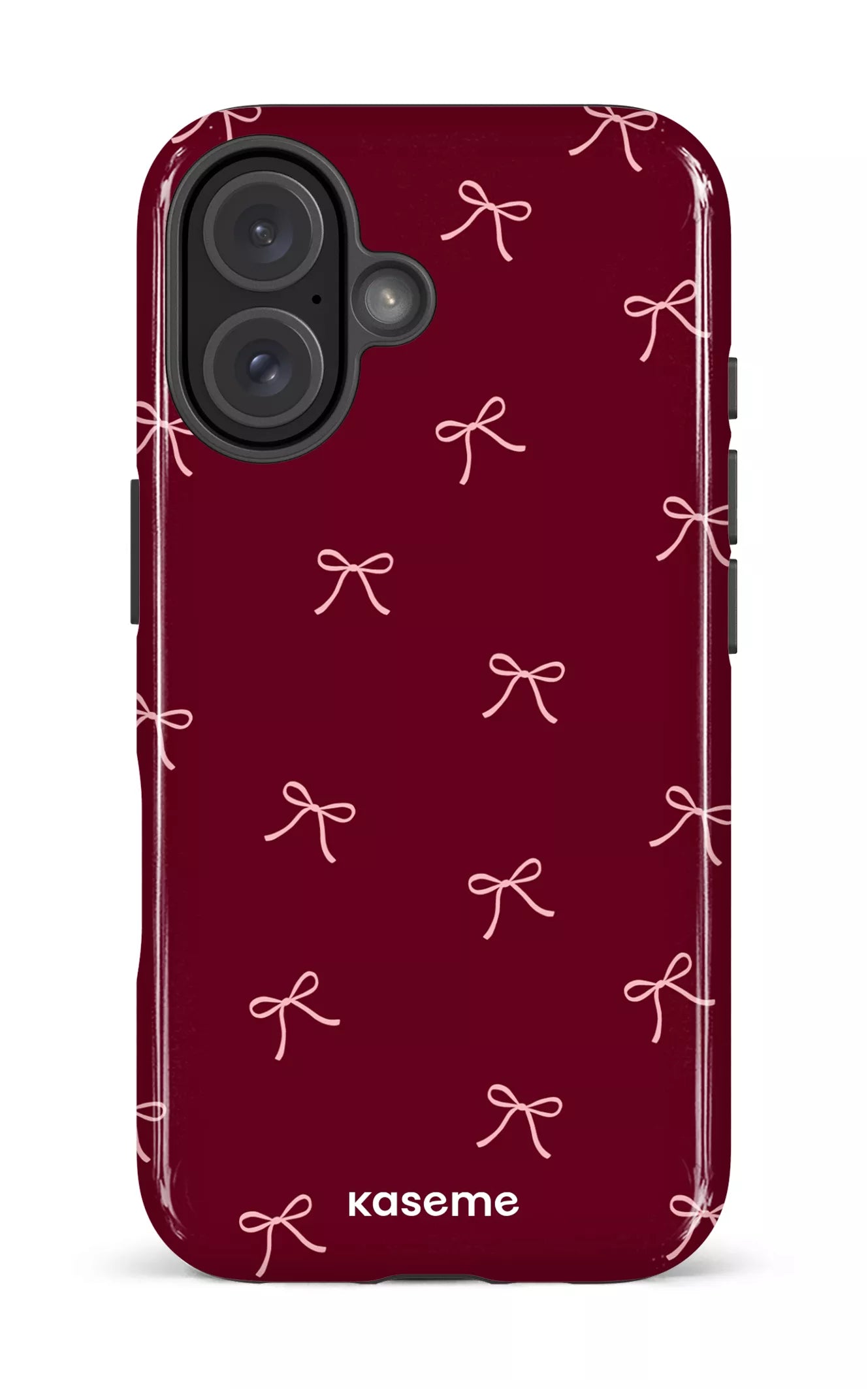 iPhone 16 Impact Case Roselyn Burgundy -