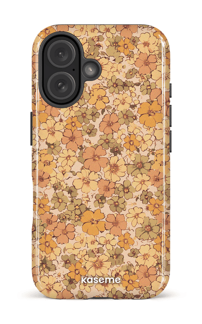 iPhone 16 Impact Case Rustic Romance Yellow -