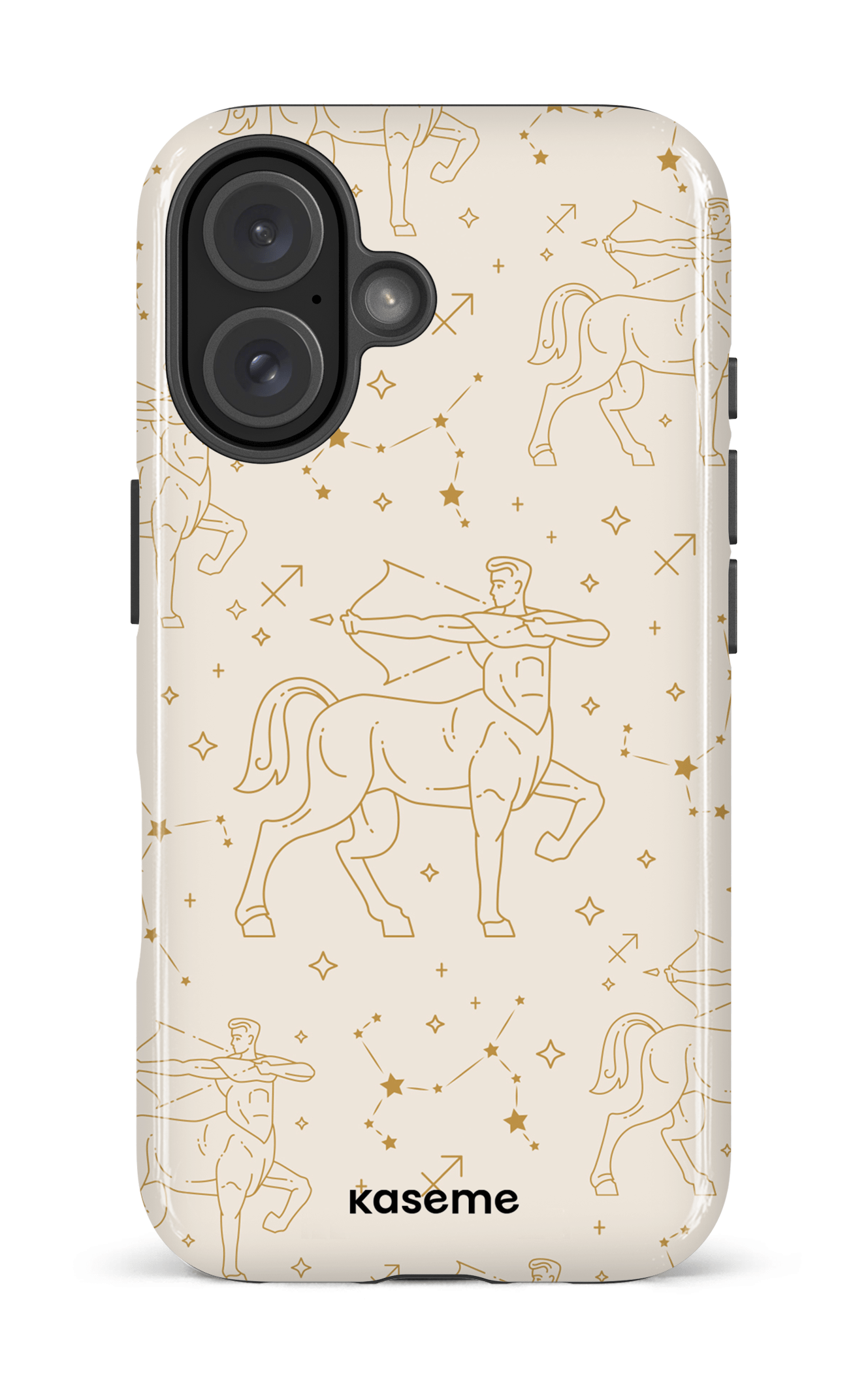 iPhone 16 Impact Case Sagittarius beige -