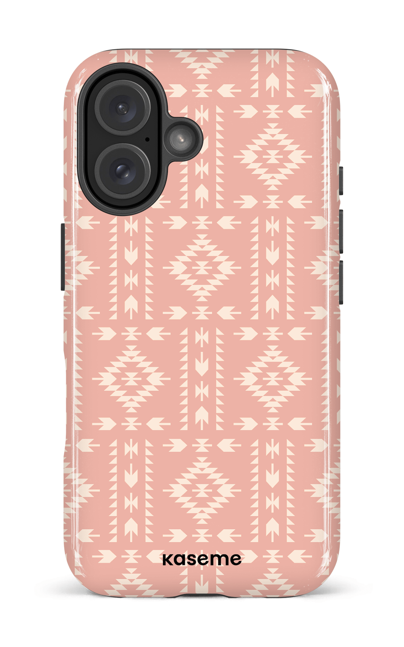 iPhone 16 Impact Case Scandinavian Dusty Pink -