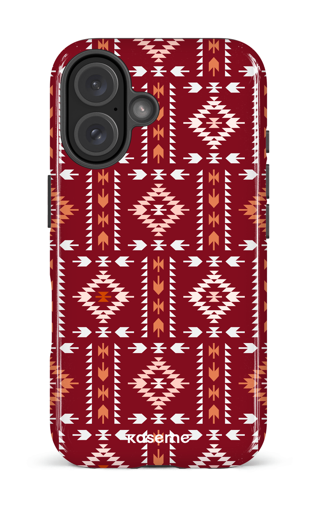 iPhone 16 Impact Case Scandinavian red -