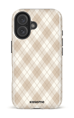 iPhone 16 Impact Case Scottish Beige -
