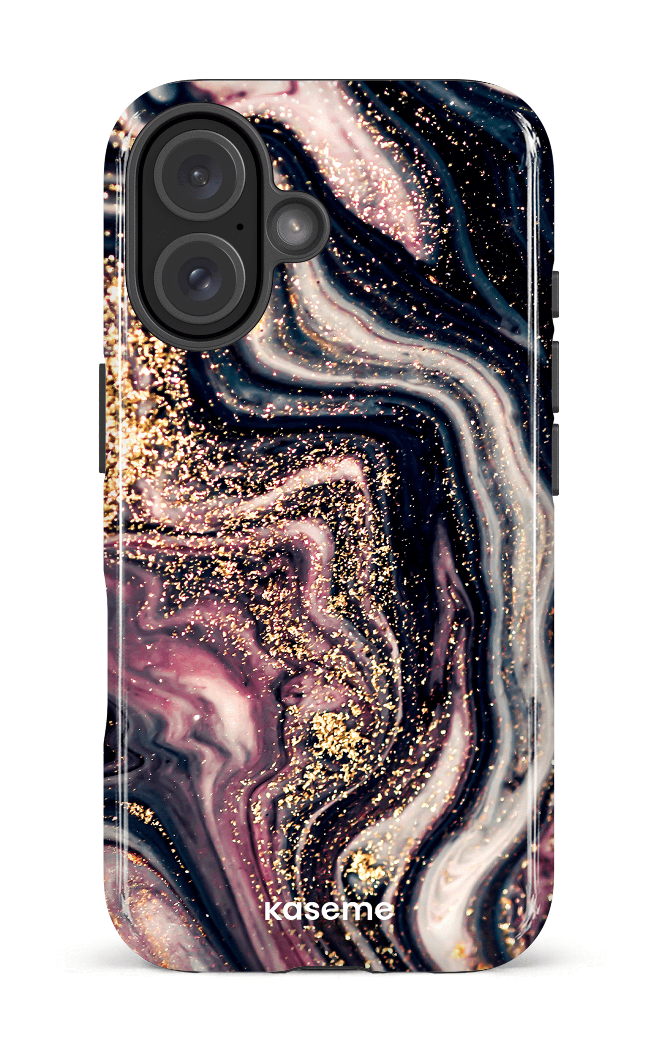 iPhone 16 Impact Case Shimmering Secrets -