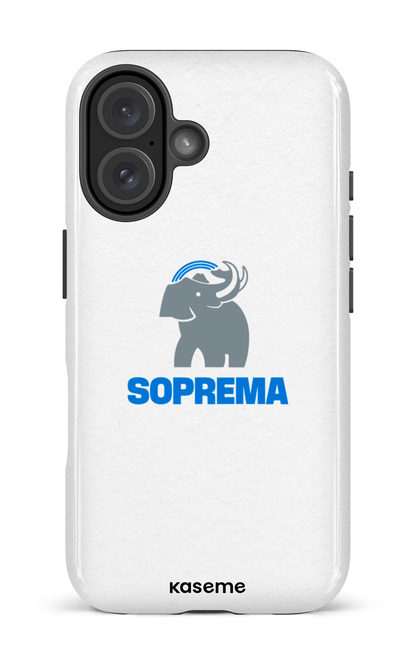 iPhone 16 Impact Case Soprema Blanc -