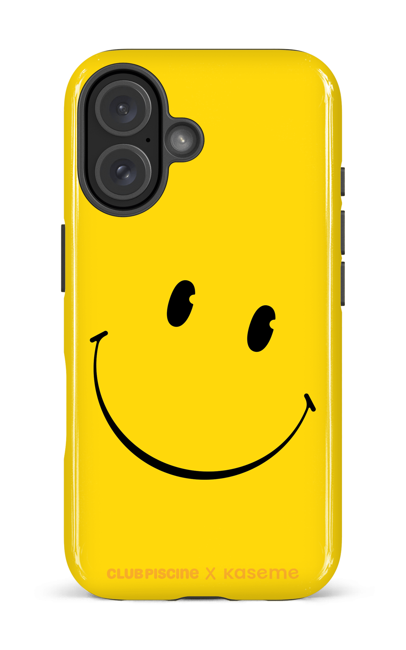 iPhone 16 Impact Case Sourire par Club Piscine -