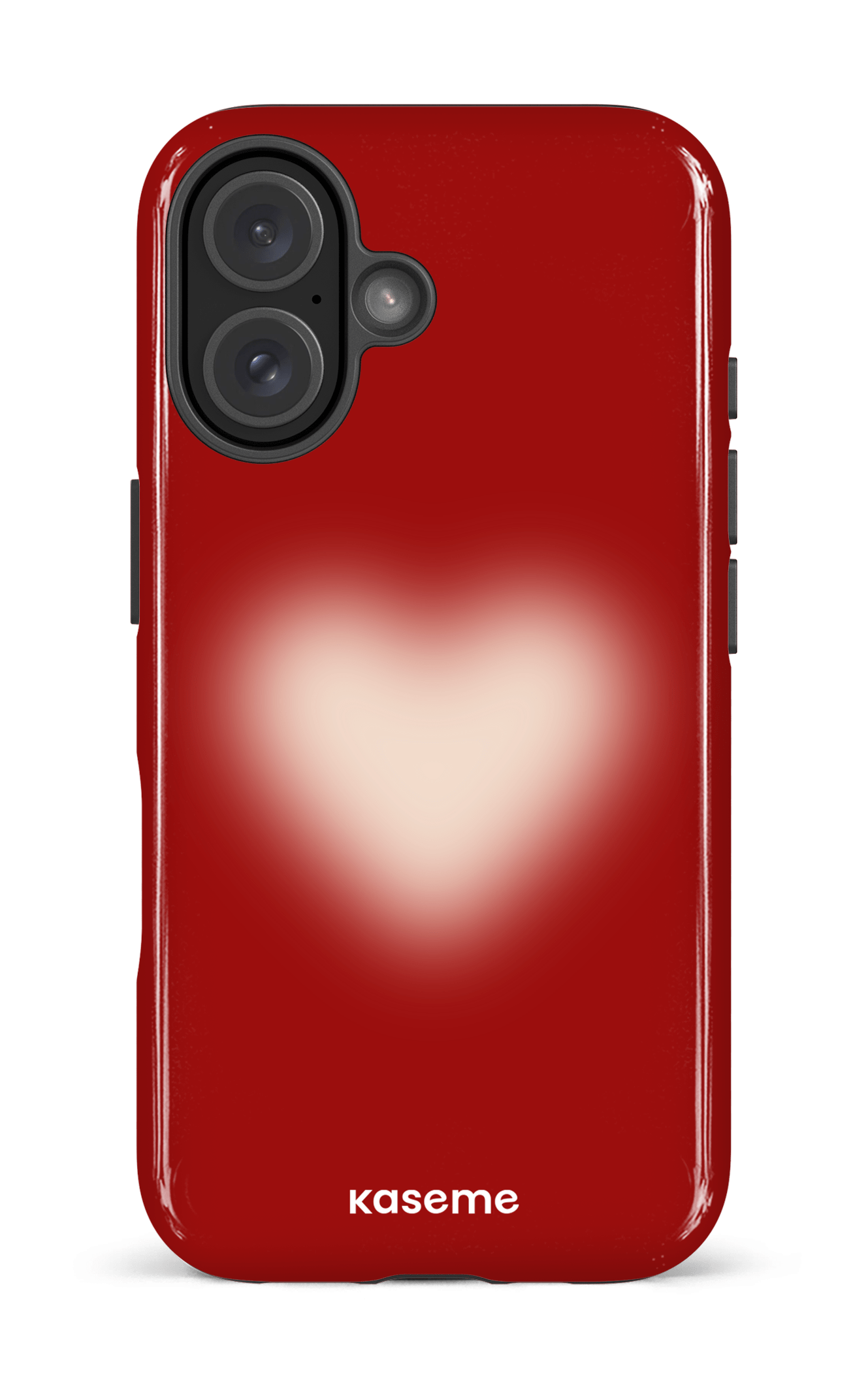 iPhone 16 Impact Case Sweetheart Red -