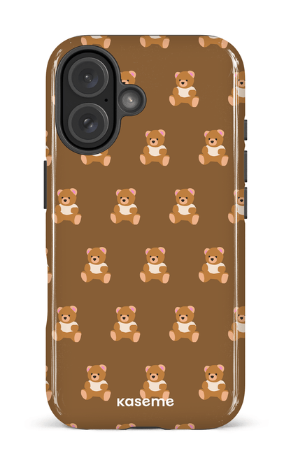 iPhone 16 Impact Case Teddy Brown -