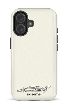 iPhone 16 Impact Case Turbo White -