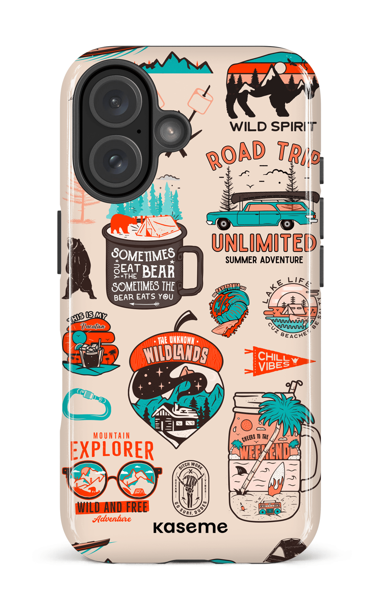 iPhone 16 Impact Case Wildlands -