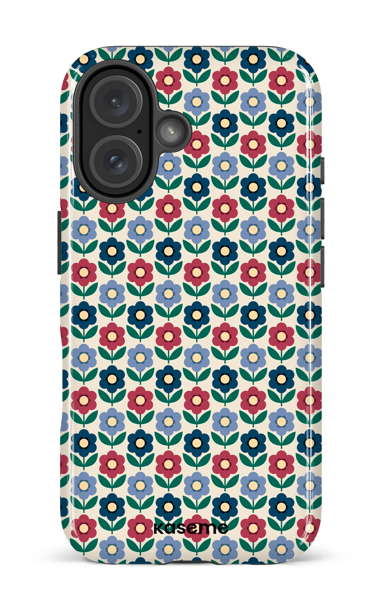 iPhone 16 Impact Case Winter Jasmin Red -