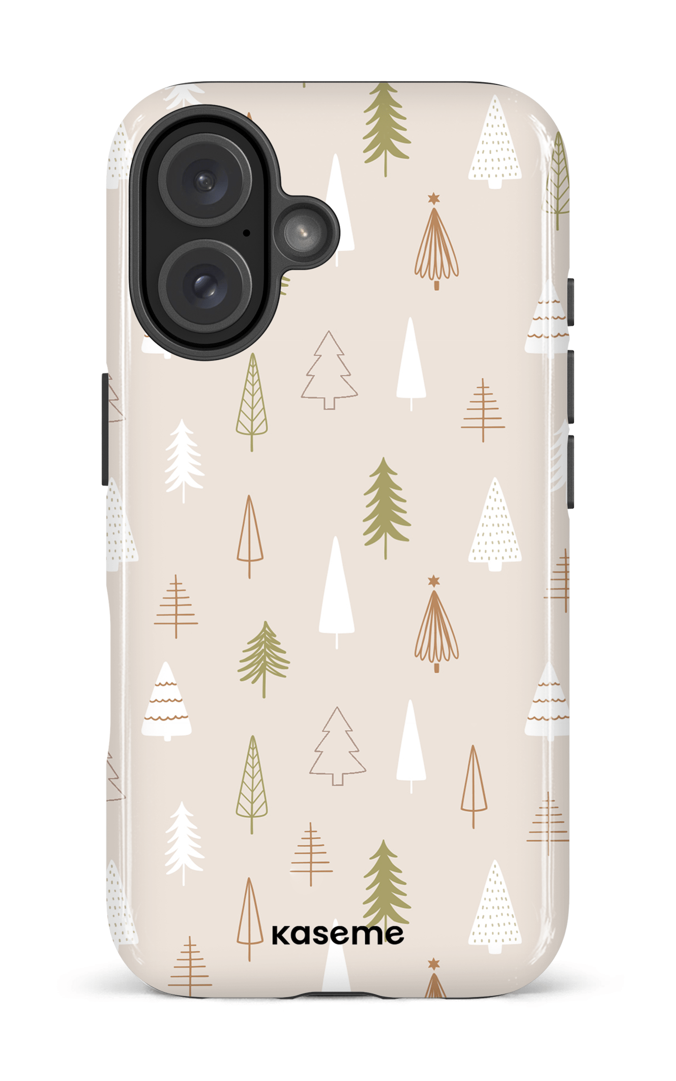 iPhone 16 Impact Case Winter Solstice Beige -