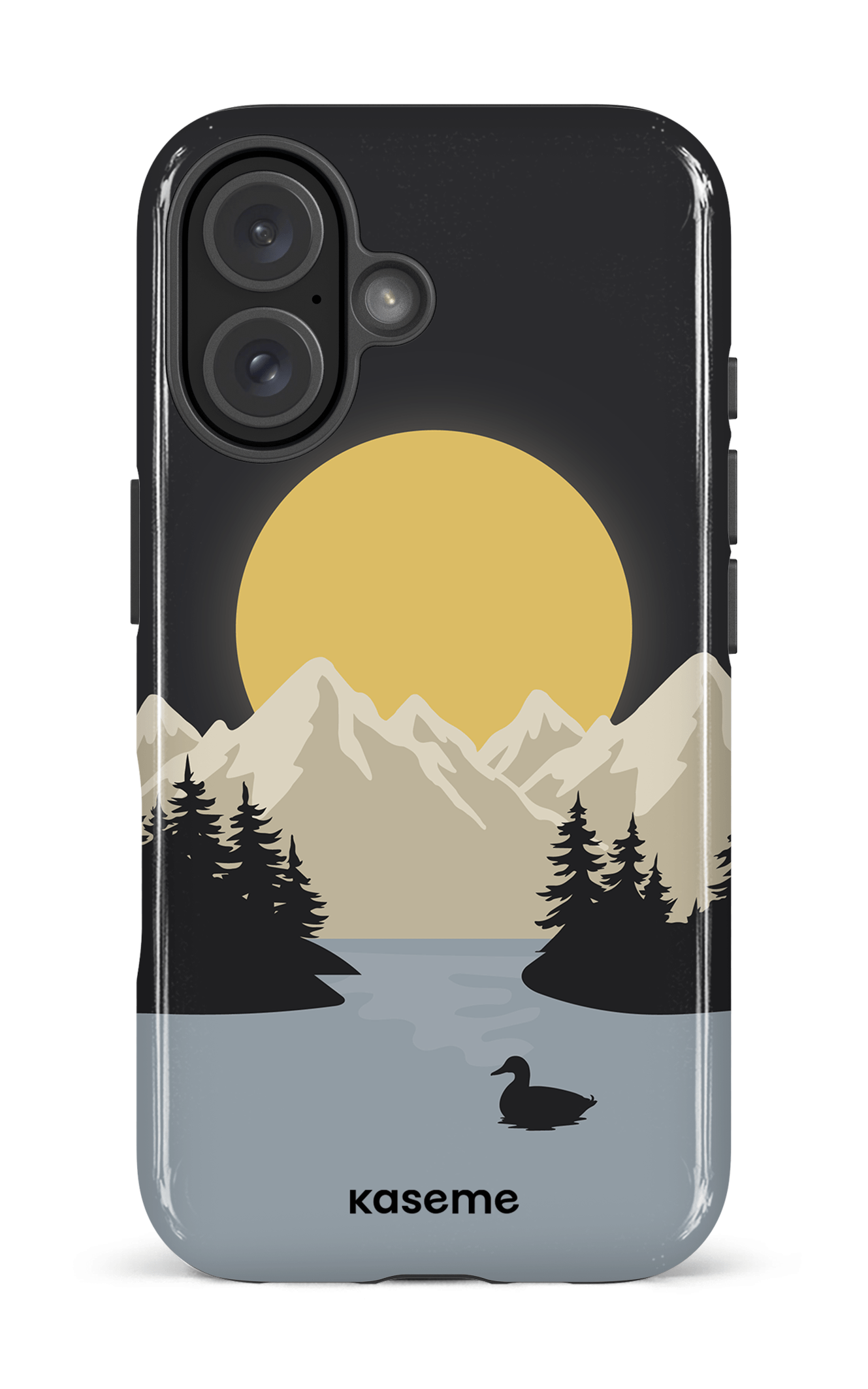 iPhone 16 Impact Case Wolf Moon -