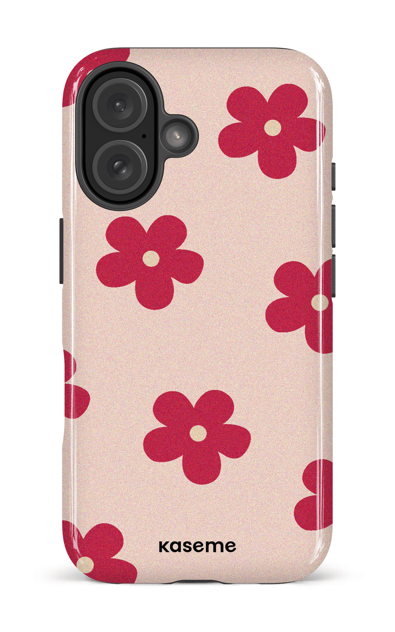 iPhone 16 Impact Case Woodstock magenta -