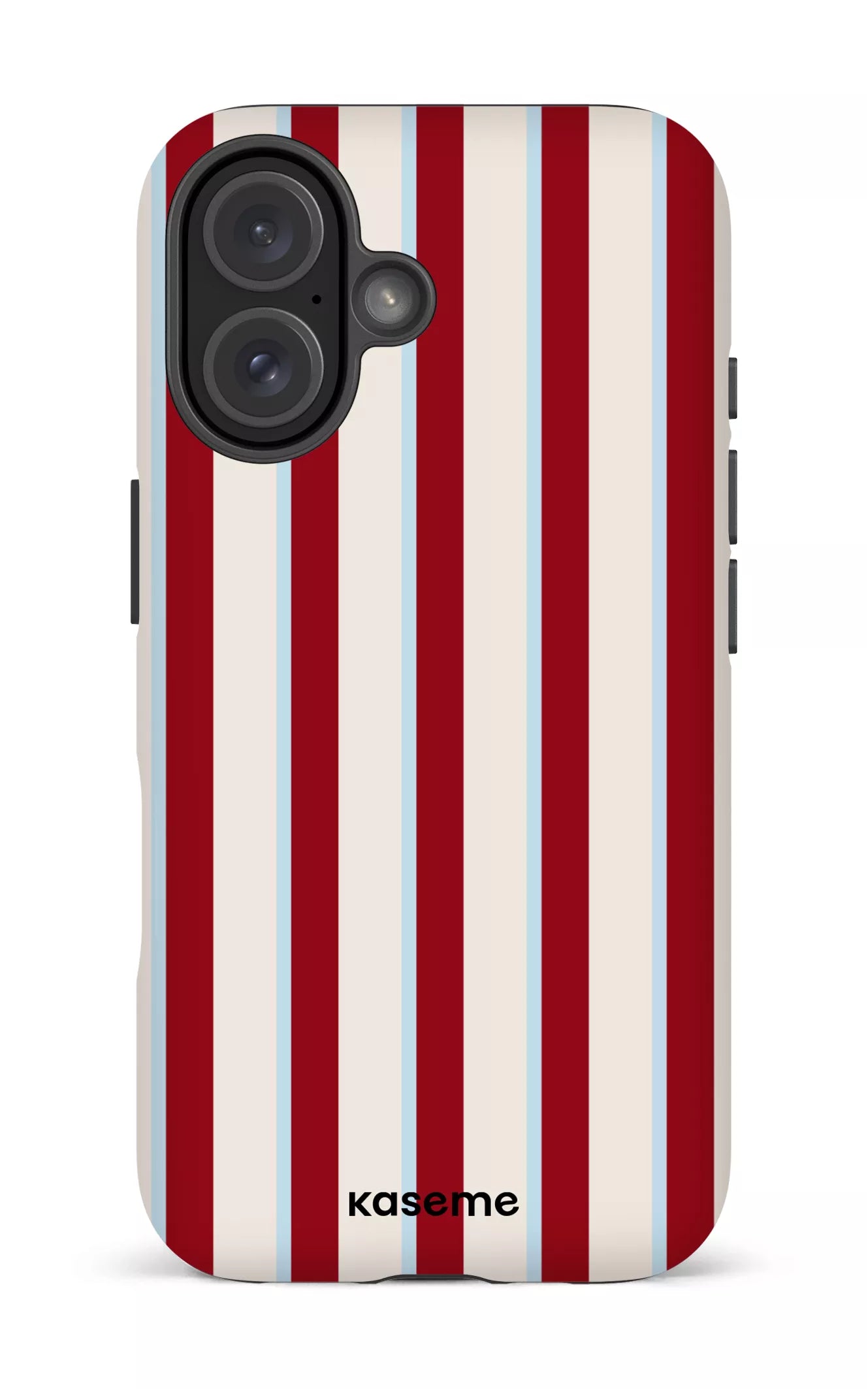 iPhone 16 Impact (Matte) Berry Lane Red & Blue -